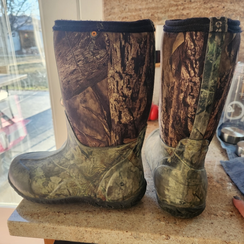 BOGS KIDS Camouflage Waterproof Boots